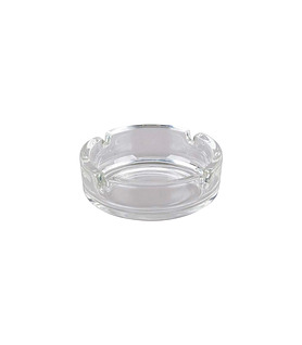 Arcoroc Clear Round Glass Ashtray