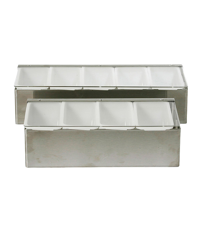 Condiment Dispenser 4 Compartment 