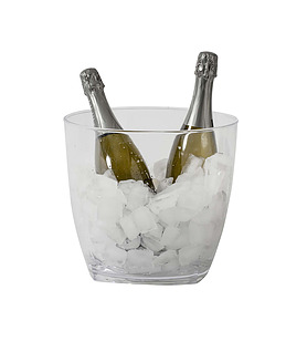 Wine Bucket Clear Acrylic 