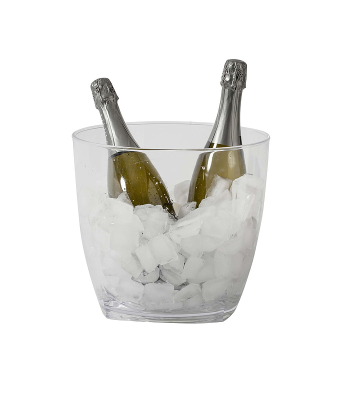 Wine Bucket Clear Acrylic 