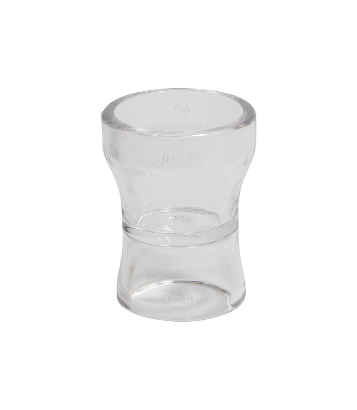 Polycarbonate Dual Spirit Measure 15/30ml