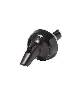 Spirit Pourer Free Flow Plastic Black 