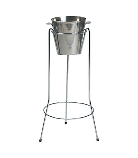 Wine Bucket Floor Stand Chrome