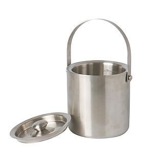 Ice Bucket Stainless Steel Insulated With Handle 2Ltr 160 x 150mm