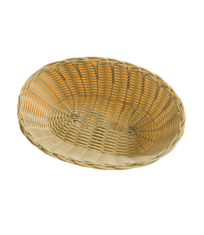 Bread Basket Oval Acrylic 250mm