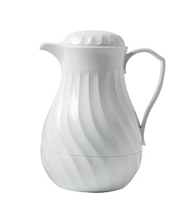 Insulated Jug White Swirl 2L