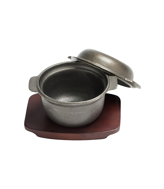 Prawn Pot with Wooden Base