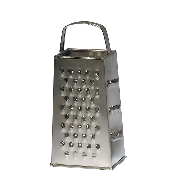 Grater 4 Sided Stainless Steel Tapered
