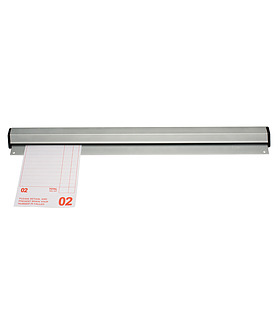 Docket Grab Rail Aluminium 450mm