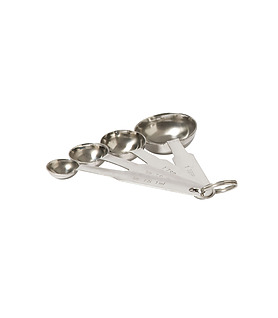 Measuring Spoon 4 Piece Set Stainless Steel 