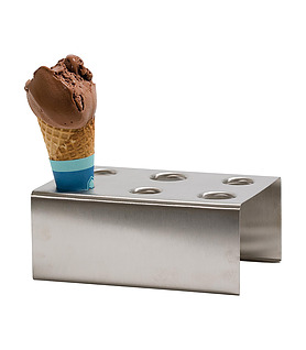 Ice Cream Cone Holder Stainless Steel 