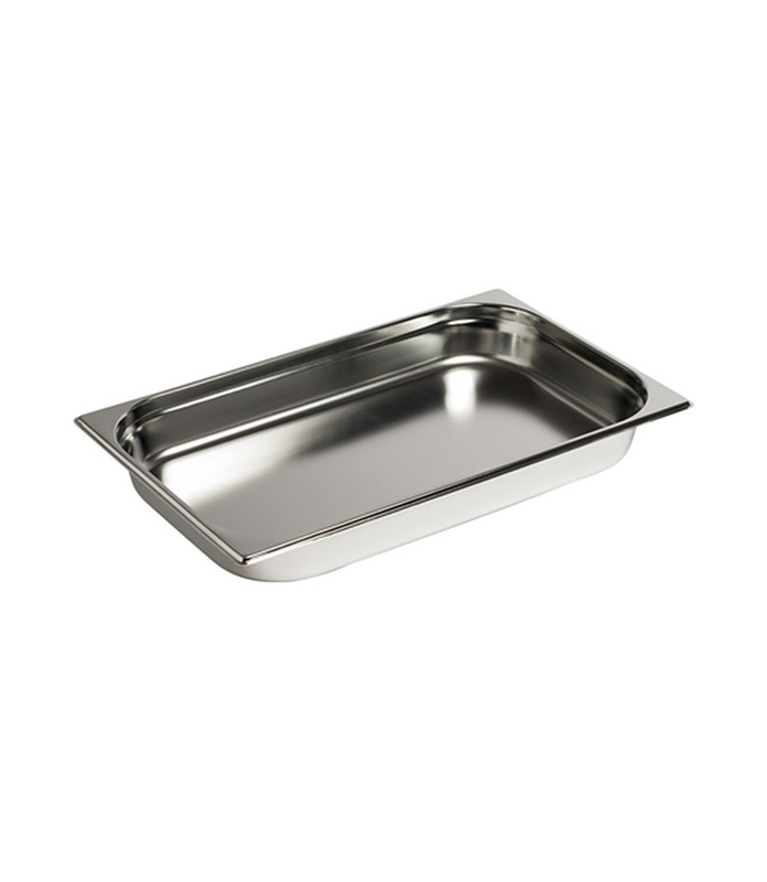 Steam Pan Stainless Steel 1/1 x 20mm Deep