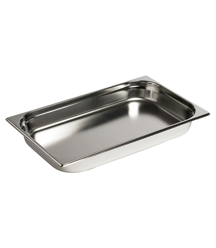 Steam Pan Stainless Steel 1/1 x 65mm Deep