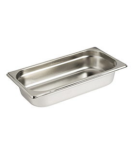 Steam Pan Stainless Steel 1/4 x 65mm Deep