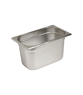 Steam Pan Stainless Steel 1/4 x 150mm Deep