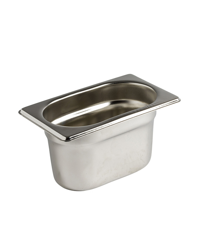 Steam Pan Stainless Steel 1/9 x 65mm Deep
