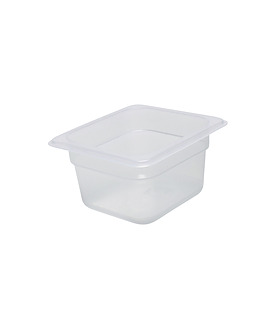 Food Pan Polypropylene1/6 x 100mm Deep