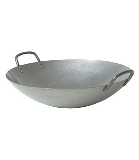 Wok Cast Iron with Handles 450mm
