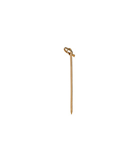 Bamboo Skewer Looped 100mm 
