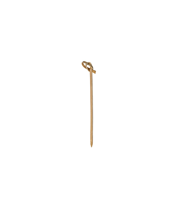 Bamboo Skewer Looped 100mm 