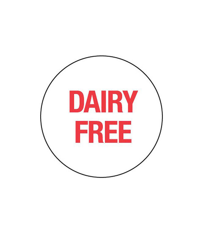Day Dot Circle Dairy Free 24mm Removable 