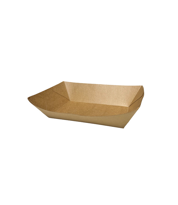 Greentrail PLA Kraft Food Tray 138 x 85 x 53mm