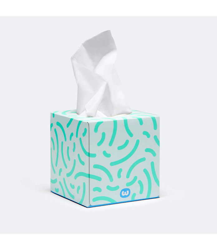 Who Gives A Crap Facial Tissue Cube 3 Ply 65 Sheets Bamboo Fibres