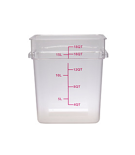 Food Storage Container Polycarbonate 18L
