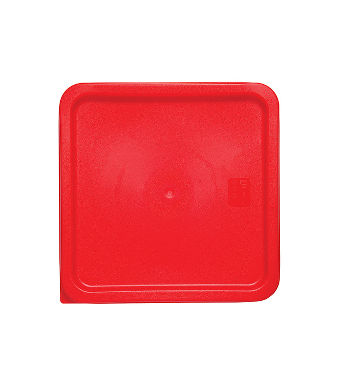 Food Container Lid Red 230 x 230mm