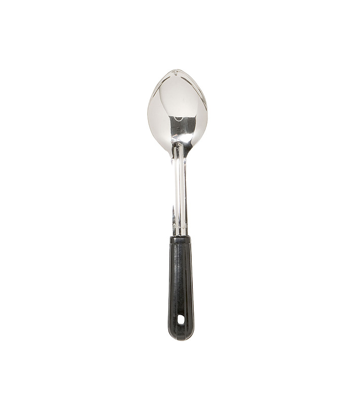 Serving Spoon Solid Black Handle 330mm