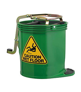 Mop Bucket Green 15L
