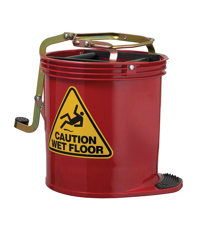 Mop Bucket Red 15L