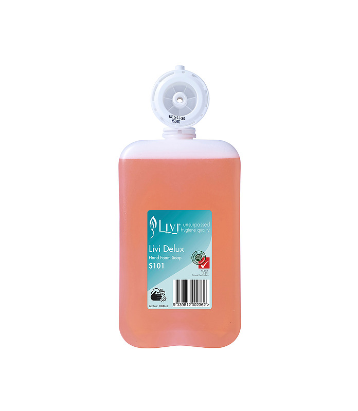 Livi Activ Delux Perfumed Foam Soap 1L 