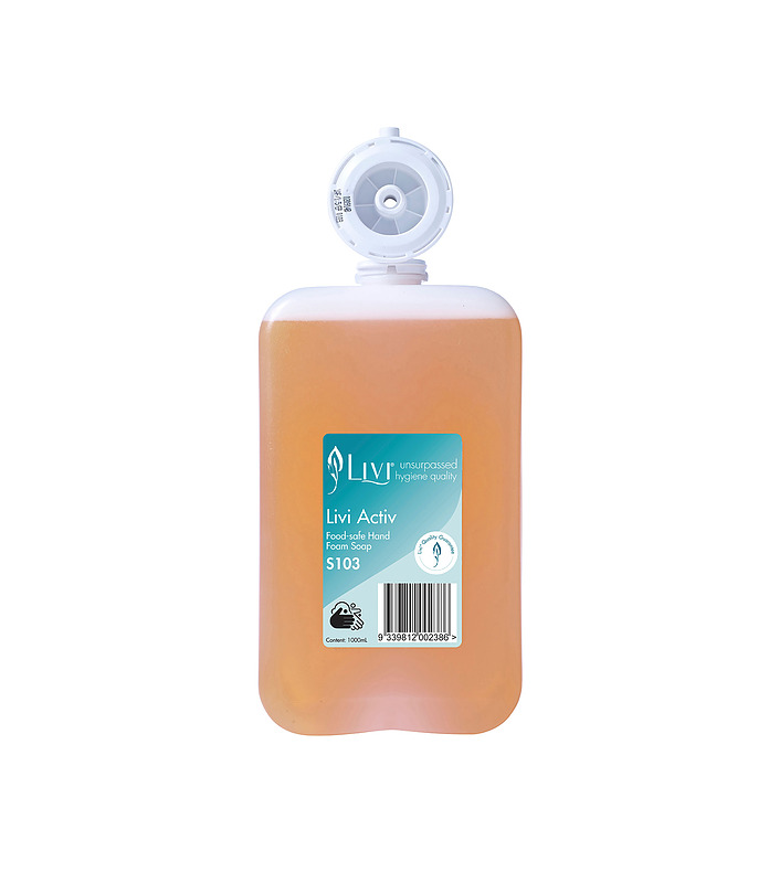 Livi Activ Food-Safe Foam Soap 1L 