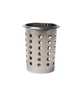 Cutlery Holder Stainless Steel Cylinder 