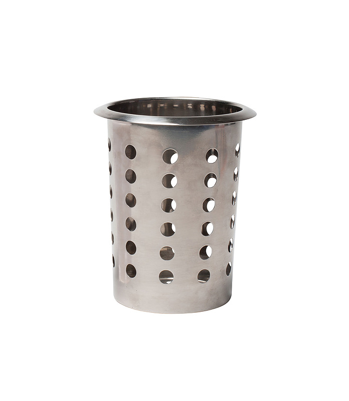 Cutlery Holder Stainless Steel Cylinder 
