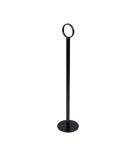 Table Number Stand Black 200mm