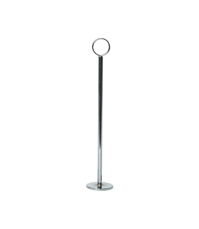 Table Number Stand Stainless Steel 300mm