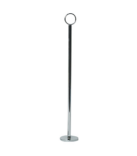 Table Number Stand Stainless Steel 380mm