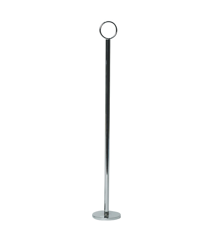 Table Number Stand Stainless Steel 380mm