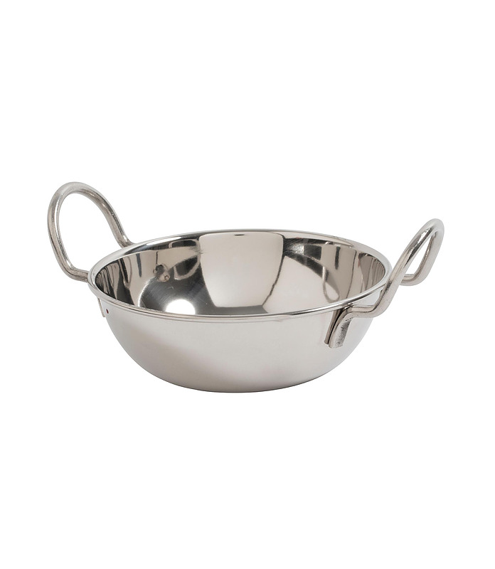 Mini Kadai Bowl Stainless Steel 140mm