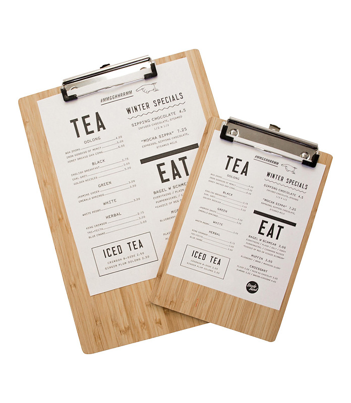 Bamboo Clip Board A5