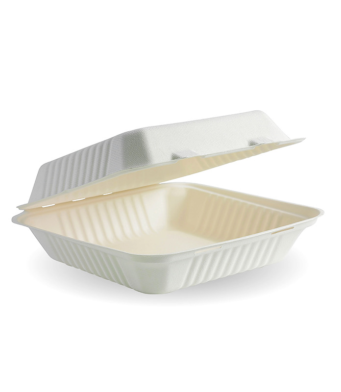 BioCane Clamshell White 228 x 152 x 76mm