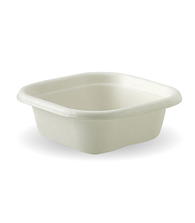 BioCane Takeaway Square Base White 280ml