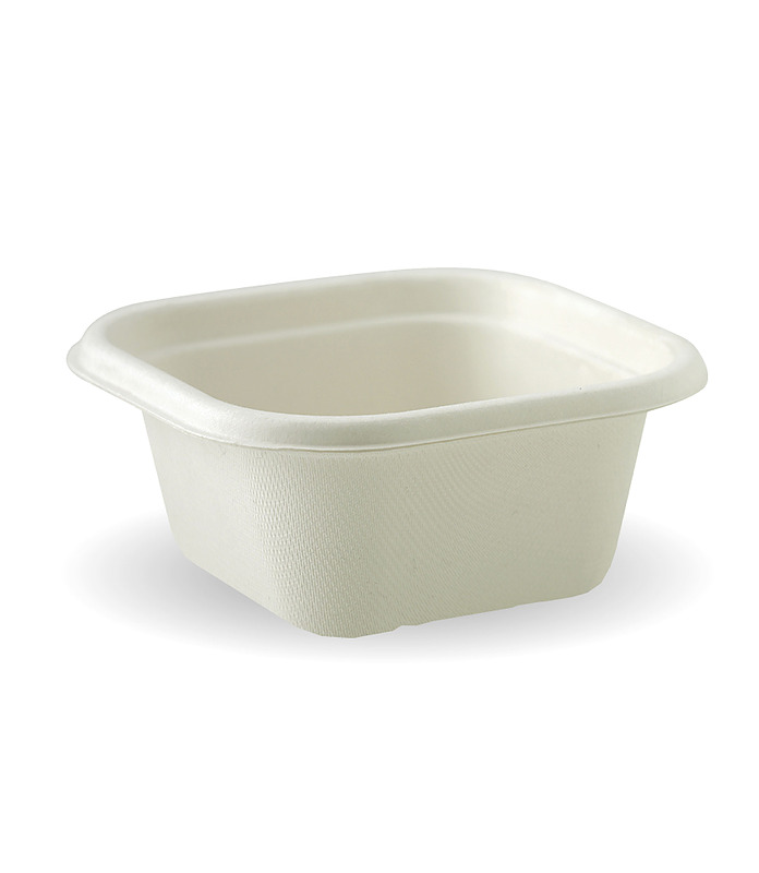 BioCane Takeaway Square Base White 480ml