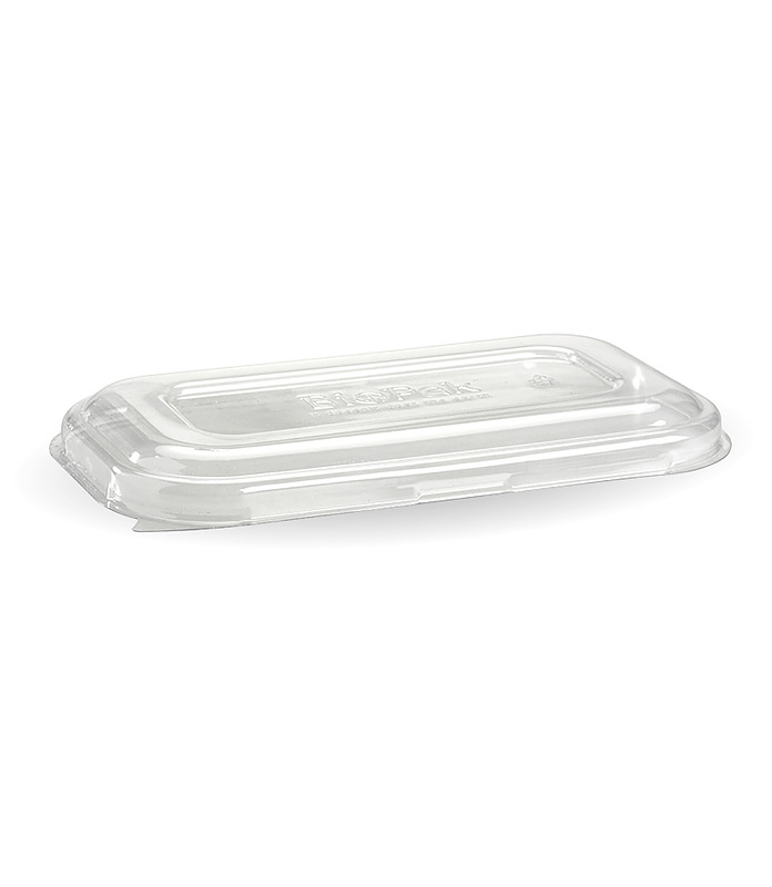 BioCane PET Takeaway Lid Clear