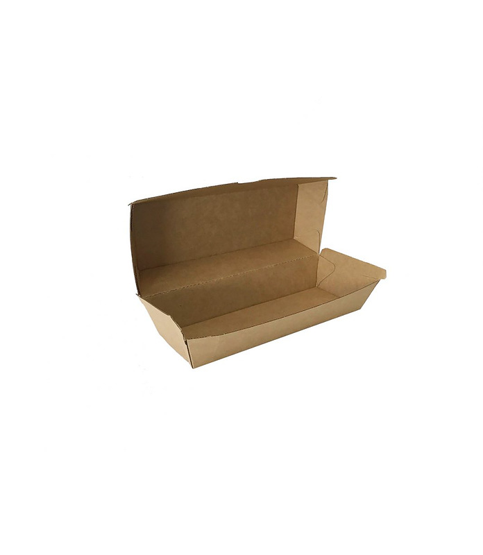 BetaBoard Kraft Hot Dog Clam 208 x 70 x 75mm