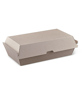 BetaBoard Kraft Snack Box Large 205 x 107 x 78mm