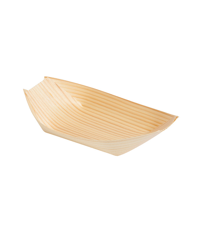 Oval Boat Biowood 140 x 75mm 