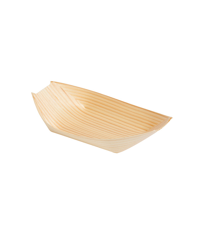 Oval Boat Biowood 115 x 65mm 